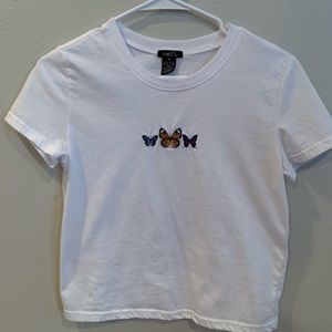 Rue 21 butterfly top